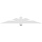 Ekena Millwork Kennewick Architectural Grade PVC Gable Bracket, 60"W x 10"H x 2"D x 4"F, 4/12 Pitch GBP060X10X0204KEN00 - alternate 5